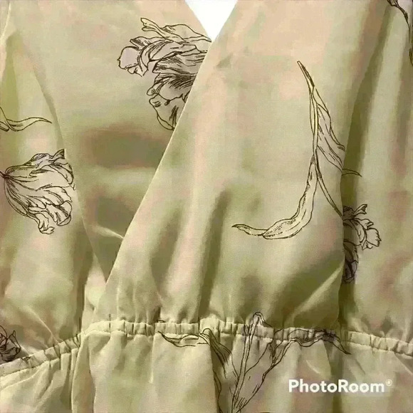 NWT: Banana Republic V Neck Peplum Sleeveless Blouse - Picture 11 of 16